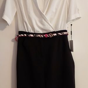 Calvin Klein Belted Dress. NWT. Women's size 2